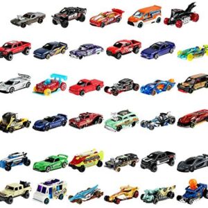 Hot Wheels 36 Car Pack, Multi-Pack of 1:64 Modern Classic Hot Wheels Vehicles for Play or Display, Gift for Car Enthusiasts, Collectors, Kids 3Y+, GWN98