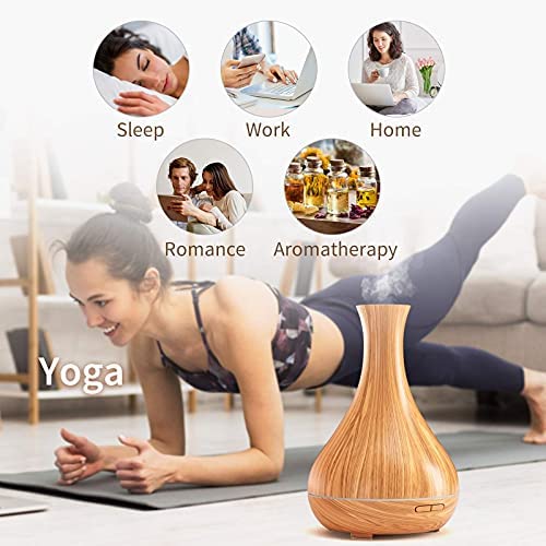 Alexa Oil Diffuser - Meross 400ml Smart WiFi Ultrasonic Diffuser, Compatible with Alexa and Google for Home Bedroom, APP Control, BPA-Free, Ultra Quiet - Image 8