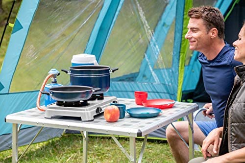 Campingaz Camping Cook CV Gas Stove, 2-Burner, Camping Stove, Operation with Gas Cartridge, Portable Gas Stove with 3600 W, Cartridge Stove with 2 Infinitely Adjustable Hotplates - Image 5