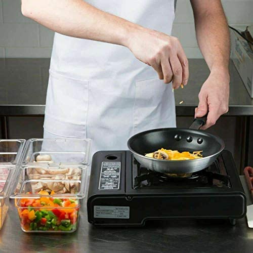 Pilot Imports PORTABLE GAS COOKER STOVE + 4 BUTANE BOTTLES CAMPING (STOVE + 4 GAS) - Image 3