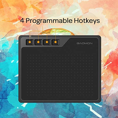 GAOMON S620 OSU Small Graphics Tablet with 4 Express Buttons, for Drawing, Online-Learning, Compatible with Windows & Mac & Android - Image 3