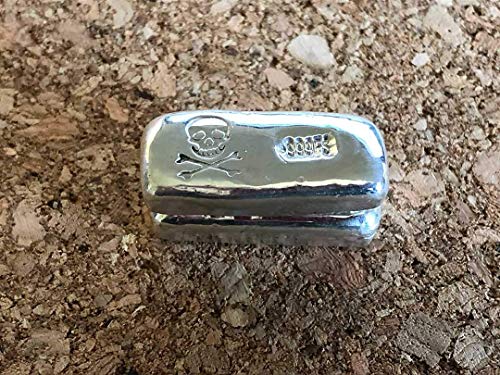 Pirate1 Troy Oz Silver bar - hand pour - Image 2