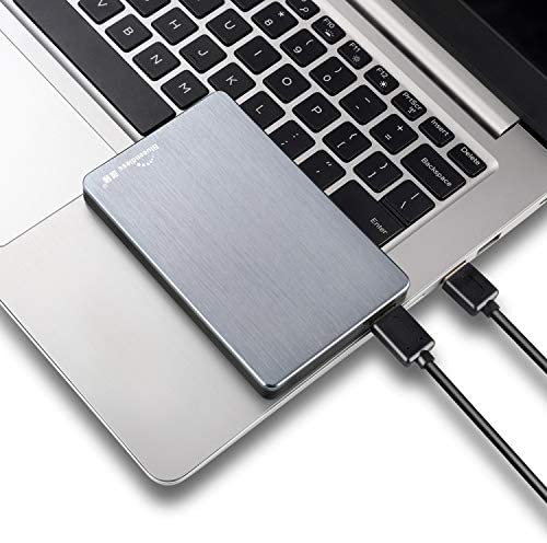 Blueendless Portable External Hard Drive USB3.0 Hard Disk 2.5 Inch For PC,Laptop,Computer (320gb, grey) - Image 4