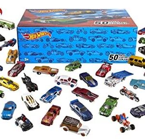Hot Wheels V6697 50 Diecast Car Pack and Mini Toy Cars