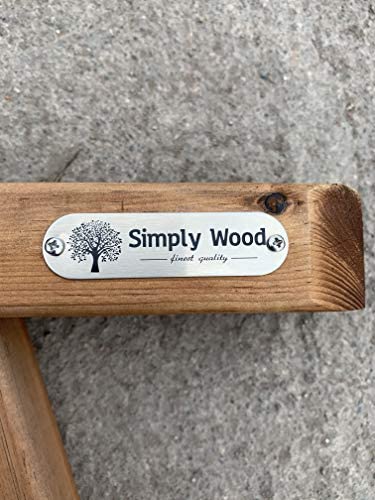 Simply Wood Imperial Wooden Garden Bench 4ft (2 Seater) - SALE!!! SALE!!! SALE!!! - Image 2