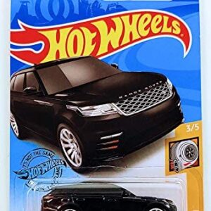 Hot Wheels 2020 Int'l Card Range Rover VELAR 119/250 HW Turbo 3/5 Black DieCast Model SUV