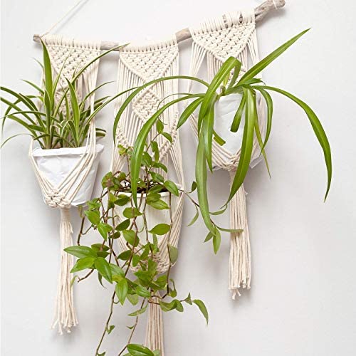 TUPARKA Macrame Rope Kit 109 Yadrsx3mm Macrame Cord with 60 pcs Wood Beads 6pcs Wood Ring and 4pcs Wooden Stick for Crafts,DIY Plant Hangers - Image 4