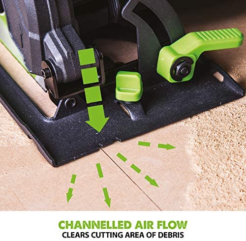 Evolution Power Tools F165CCSL Circular Saw With Multi-Material Cutting, 1200W, 165 mm, (230V) - Image 13