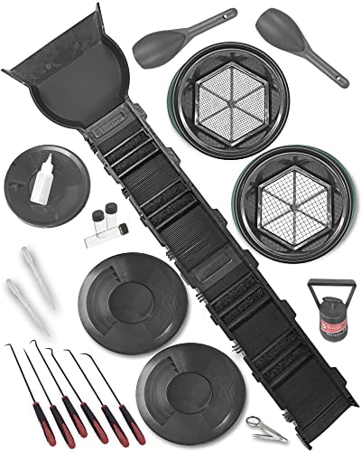 Sluice Fox Gold Panning Supplies Kit with Sluice Box