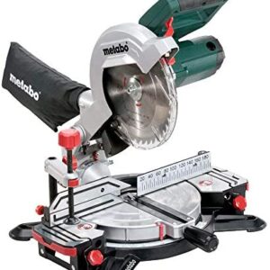 metabo KS 216 M Lasercut (619216380) Mitre Saw in Cardboard Box, 240 V, Green/Black