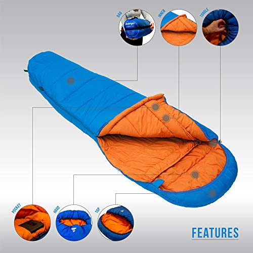 Vango Cadair Mummy Sleeping Bag - Image 5