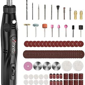 Afantti Mini Rotary Tool Electric Corded Multi Micro Sander Grinder Drill Pen Kit Set with | 101 Accessories | for Small Crafts & Projects