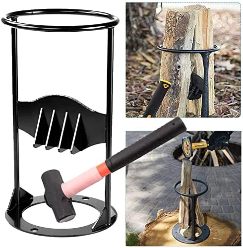 Cast Iron Manual Log Splitter - Kindling Cracker - Wood Kindling Splitter - Inertia Wood Splitter - Hand Cutter Wood Log Cracker Splitter For Campsite Home,A1