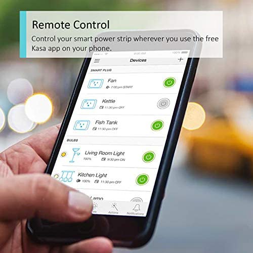 TP-Link Kasa WiFi Power Strip 3 outlets with 2 USB Ports, Works with Alexa, Google Home and Samsung SmartThings, Wireless Smart Socket Remote Control Timer Plug, No Hub Required(KP303) - Image 4