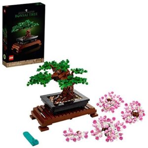 LEGO 10281 Bonsai Tree Set for Adults, Home Décor DIY Projects, Creative Relaxing Activity, Idea, Botanical Collection
