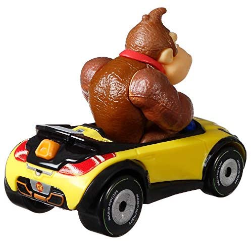 Hot Wheels GWB37 Mario Kart Die-Cast Character Replicas in 4-Pack Each Assortment Includes Fan-Favorite Characters and 1 Exclusive Ages 3 and older, Multicolor, 5.08 cm*3.175 cm*7.62 cm - Image 8