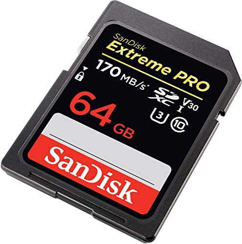 SanDisk Extreme PRO 64GB SDXC Memory Card up to 170MB/s, UHS-1, Class 10, U3, V30, Black - Image 3