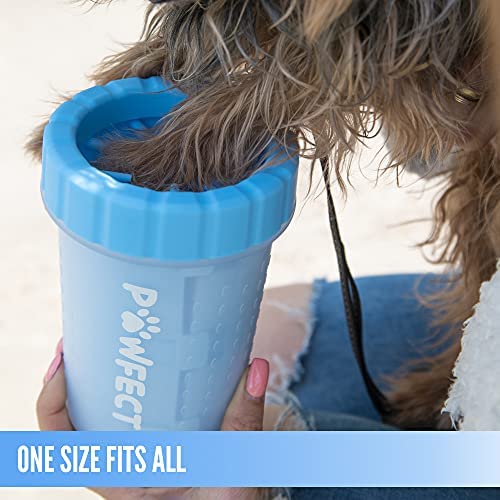 PAWFECT PRODUCTS - Dog Paw Cleaner - Portable Pet Foot Washer for Muddy Paws - Non-slip Cup with Soft Silicone Bristles for Pet Grooming - Perfect Birthday Present for Dogs/Cats - Image 3