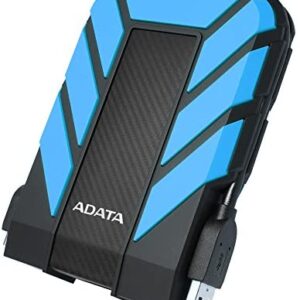 ADATA Dashdrive Durable HD710 Pro External Hard Disk Drive, USB 3.1 (1TB, Blue)