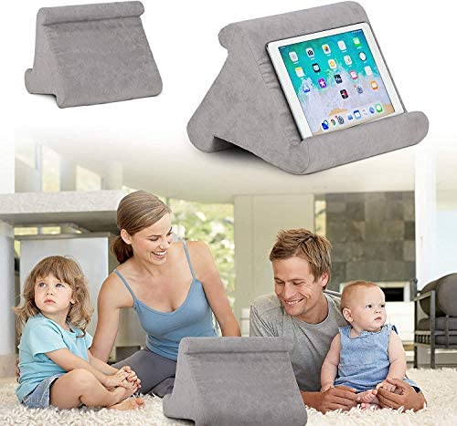 KANRAX Soft Tablet Stand - Universal Multi-Angle Book Rest Reading Pad Support Cushion Tablet Wedge Holder - Lazy Holder for eReaders, Magazines, Kindle, Smartphones - Image 4