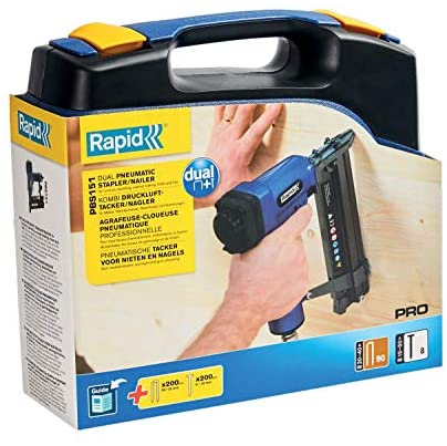 Rapid Pneumatic Staple and Nail Gun for Precision Work, Airtac, Pro, PBS151, 5000103 - Image 13