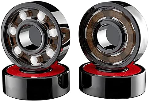 Sindigner 16 Pcs Ceramic Bearings High Speed Wear Resistant for Skate Skateboard Wheel - Image 2