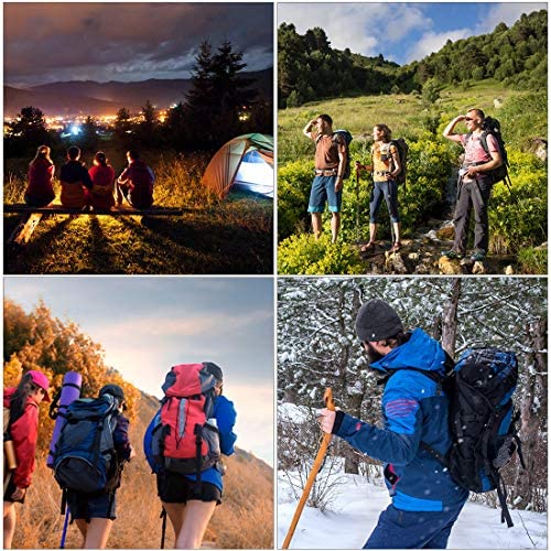 SONGMICS Wide Camping Sleeping Bag with Compression Sack, Ideal Temp 5-15°C, 3-4 Seasons, Easy to Carry, Lightweight, Compact, for Camping, Hiking, Travelling - Image 7