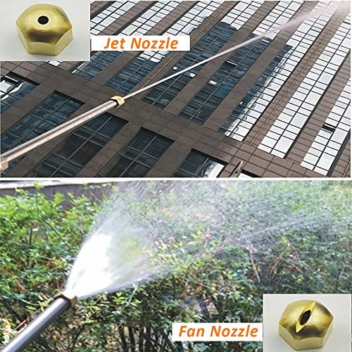 Onerbuy High Pressure Power Washer Wand Garden Hose Spray Nozzle Sprinkler Cleaning Tool for Car Washing, Garden Watering, Window Cleaning - Image 6