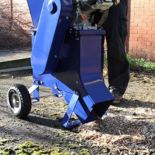 Log Splitter 5T Electric & 15HP Wood Chipper Petrol Timber Cutter Hydraulic 3L 2000W Motor Axe 2 Blades Duoblade Garden Shredding Mulcher 4-Stroke 420cc| 370mm Max Log Length - Image 8