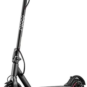 RICCO Vortex Evo Foldable eScooter with 8.5" Pneumatic Air Wheels LED Lights Rear Suspension and Bluetooth APP for Adults and Teens 25km/h / 30km Range / 300-540W Motor / 36V 7.5Ah