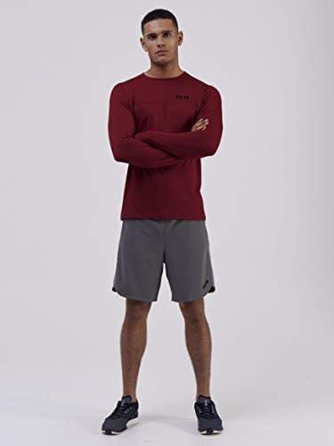 TCA Men's Element Long Sleeve Crew Neck Running Top - Image 6