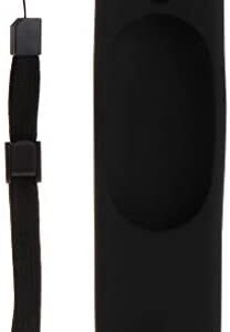 Protective Case for 5.9'' Amazon Fire TV with Silicone Waterproof 5 Color Optional TV Stick Remote Cover (black)