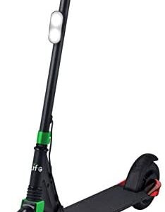 Li-Fe Unisex's 250 Lithium Electric Commuter E-Scooter with Powerful Rechargeable Battery & 3 Speed 250W Motor, Quick and Easily Foldable Lightweight Design, Black, 101 x 43 x 105 cm