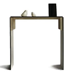 28x7 Inches wood very narrow console table with smartphone and tablet luminous stand for hallway in many colors Slim contemporary design behind sofa tables Living room entryway furniture