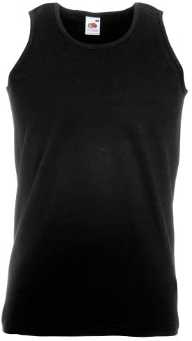 Fruit of the Loom Mens Athletic Sleeveless Vest/Tank Top - Image 3