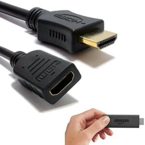 1 Metre Amazon Fire Stick TV HDMI Male to Female Extender Extension Wire Lead Cable