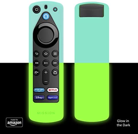 All-new, Made for Amazon Remote Cover Case | for Alexa Voice Remote (3rd generation), Glow in the Dark