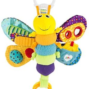 LAMAZE Freddie The Firefly Clip on Pram & Pushchair Newborn Baby & Sensory Toy, Christmas Gift for Babies Boys & Girls, Multicolour, 0 - 6 Months, 800 g