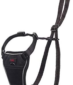 HALTI No Pull Harness Size Medium, Bestselling Professional Dog Harness to Stop Pulling on the Lead, Easy to Use, Anti-Pull Training Aid, Adjustable, Reflective and Breathable, For Medium Dogs