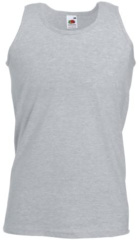Fruit of the Loom Mens Athletic Sleeveless Vest/Tank Top