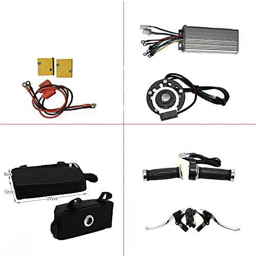 28" Electric Bike Conversion Kit 48V 1000W Rear Wheel Electric Bicycle Motor Conversion Kit E-Bike Cycling Hub - Image 2