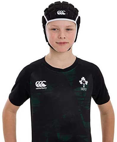 Canterbury Unisex Junior Reinforcer Protection Aid Headguard, Black, MB - Image 2