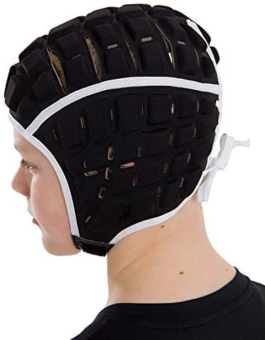 Canterbury Unisex Junior Reinforcer Protection Aid Headguard, Black, MB - Image 5