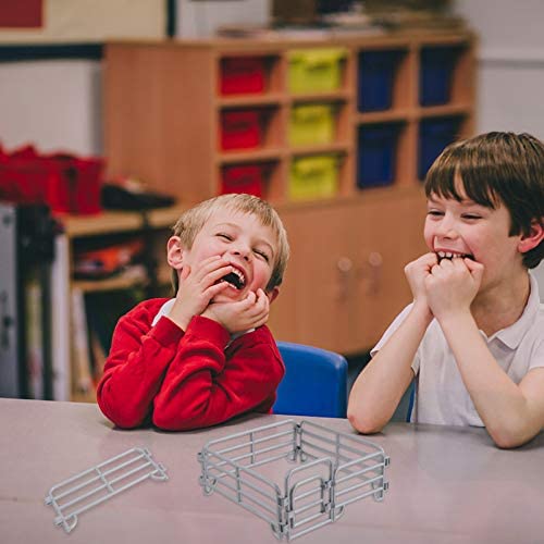 DOITOOL 12pcs Corral Fencing Panel Accessories Playset Fences Farm Figures Plastic Fence Toys for Toddlers Kids Preschool Educational Christmas Sets - Image 5