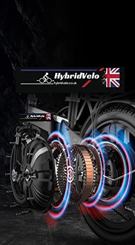 UK TradeMark HybridVelo Ebike *Panasonic Battery Folding Aluminium Frame - Image 4