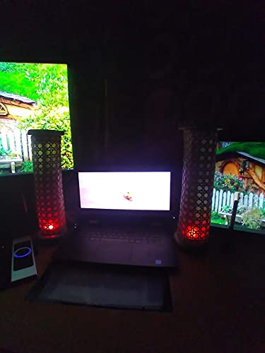 LED VU Meter Tower with Cane Accent Light, RGB Dancing Lamp, Gaming Set up Computer accessories, Party Decor Color changing Lamp for Home Office(Stereo) - Image 5
