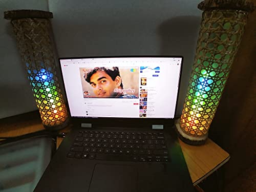 LED VU Meter Tower with Cane Accent Light, RGB Dancing Lamp, Gaming Set up Computer accessories, Party Decor Color changing Lamp for Home Office(Stereo) - Image 7