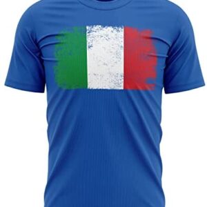 Purple Print House Italy Rugby Flag T Shirt, Italy Birthday Gifts for Italian Rugby Fan, Tournament Outfit Gift Idea, Football Nations Shirts for Men Women and Kids