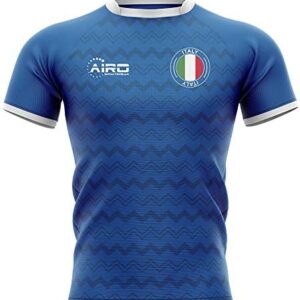 Airosportswear 2022-2023 Italy Home Concept Rugby Football Soccer T-Shirt - Womens