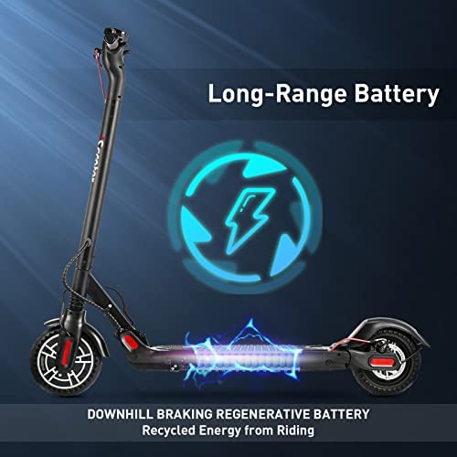 Electric Scooter Adults Top 31 km , 3 Speed Mode - 350W Brushless Motor, 25km Long Range, LED Light, 8.5'' Solid Tires, Disc Brake & EABS, Folding Electric Scooters for Adults with APP Control - Image 2